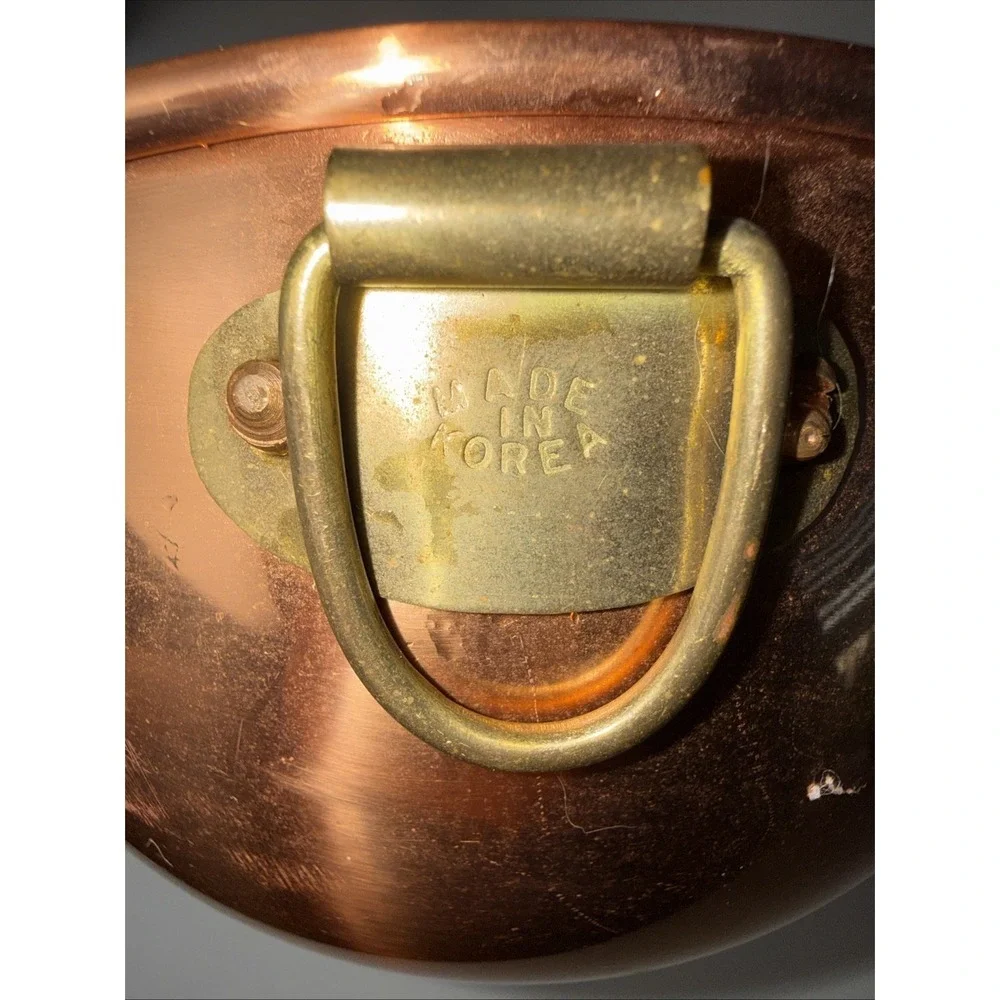 Vintage Copper Mixing Bowl 6